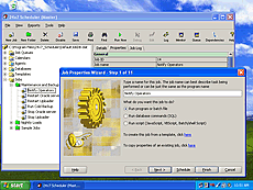 Windows: Job Properties Wizard
